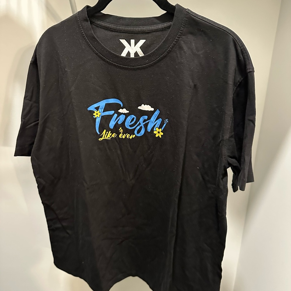 Kook N Keech Black Graphic T-Shirt
